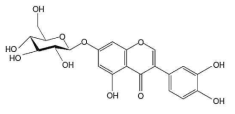 Orobol 7-O-d-glucoside 구조