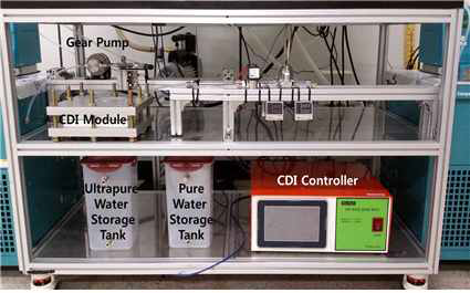 CDI 실험장치