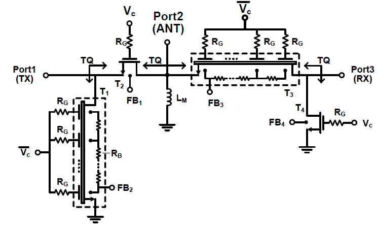 SPDT T/R switch