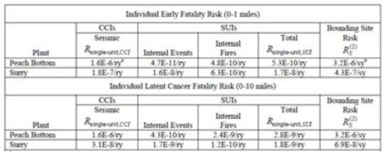 Scoping 방법을 이용한 Peach Bottom 및 Surry 발전소의 다수호기 리스크
