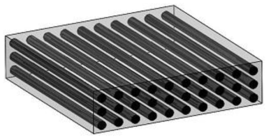 Carbon Fibers reinforcing a stable matrix of epoxy