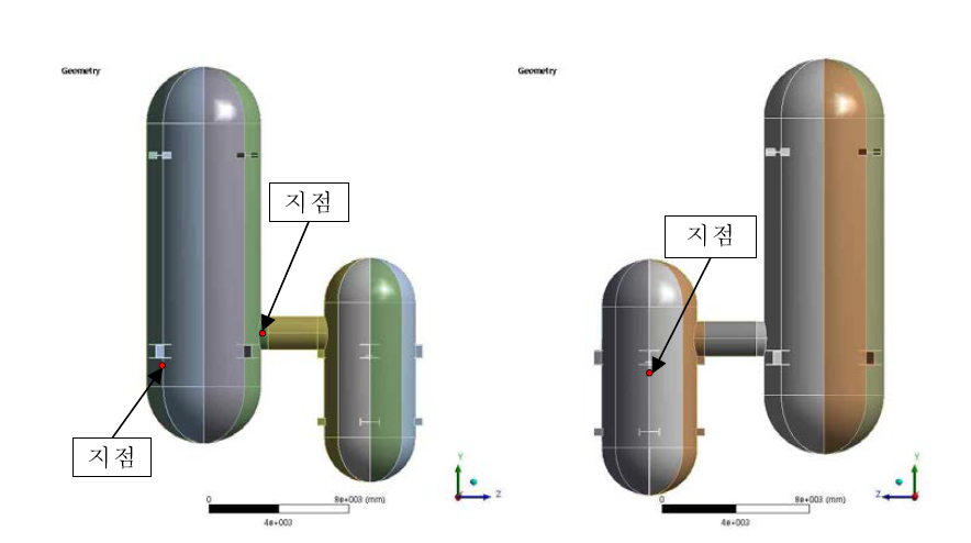 지진하중에 대한 취약지점 위치