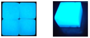 에폭시 레진을 이용한 인광형광체 필름