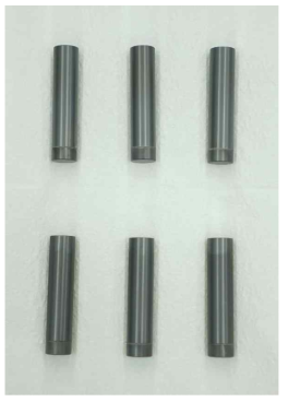 SiC tube-to-plug joint samples using a Ti/Si coating interlayer.