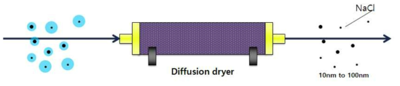 CMAG 장치 내 diffusion dryer