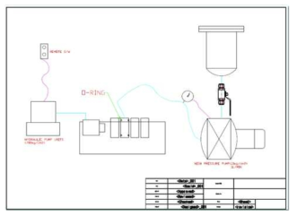 Conceptual design of the laboratory scale filter press