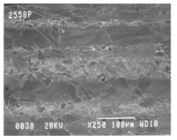 Banding microstructure of Alloy 690