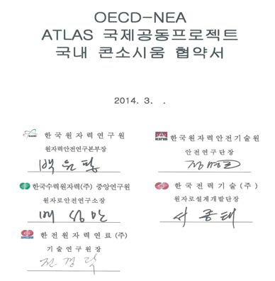 국내 컨소시엄 협약서