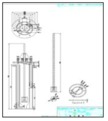 Drawing of reactor.