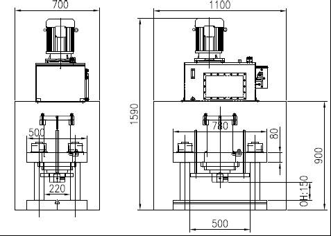 Design of uranium dendrite compressor.