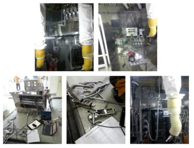 Uninstallation and improvement of electrode exchange system and M4.