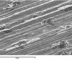 SEM image of U-10Zr (B) fuel slug at lower position