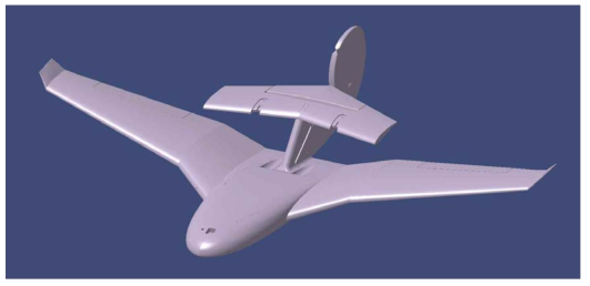 실제 크기 비행체 3D 설계도