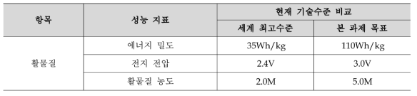 선진기업 대비 본과제 목표