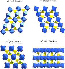 3차원 터널 구조의 tavorite structure(LiFePO4F)