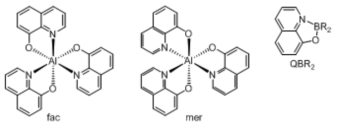 8-hydroxylquinone 골격을 포함하는 분자들