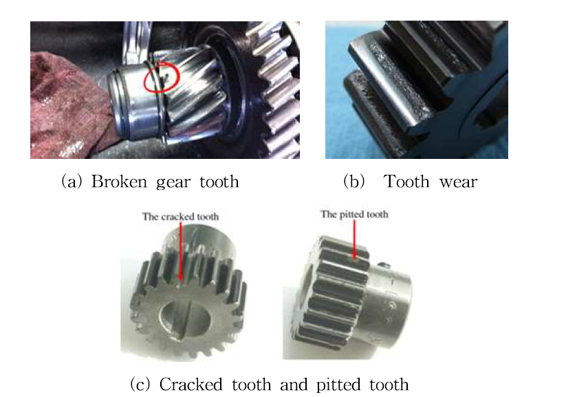 Gear Tooth 고장 유형