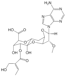 Herbicidin H 구조