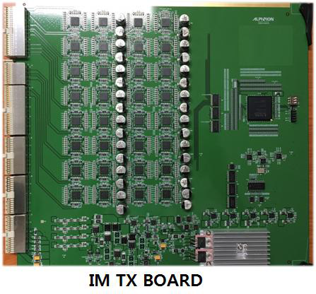 Transmitter 부 (IM TX Board)