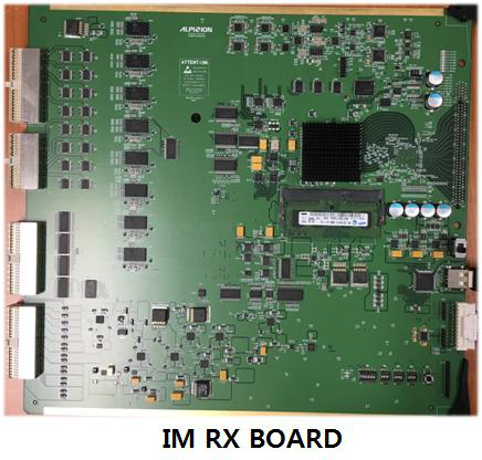 Receiver 부 (IM RX Board)