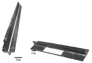 “T” section extrusions of Ti-62S-0.6B alloy