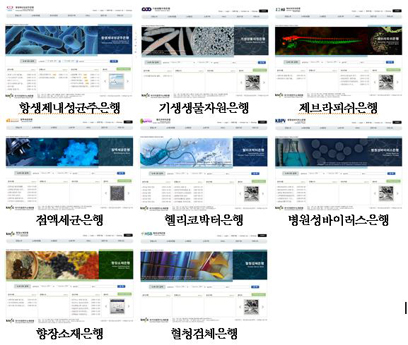 2010년도 신규 구축된 소재은행 국문 홈페이지