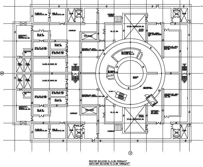 Design Bases Drawing(DBD)- Floor loading