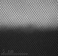 Si (100) 기판위에 에피 성장된 Ge 박막에 대한 고분해능 STEM image