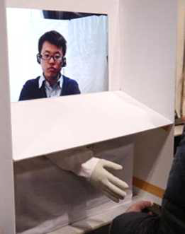 Robot Hand for Teleconference