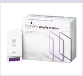 ClearviewTM SimplifyTM D-dimer (Inverness Medical Innovations, Inc.)