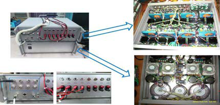 Voltage-to-current converter의 회로부와 전원부