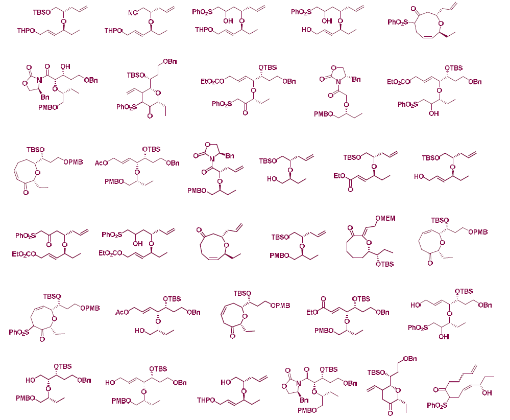 Synthesized (+)-Brasilenyne derivatives