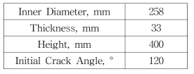 Dimensions of real pipe (SA312 TP316L)