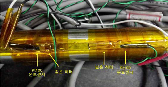 퀜치 감지 및 보호실험을 위해 제작된 샘플