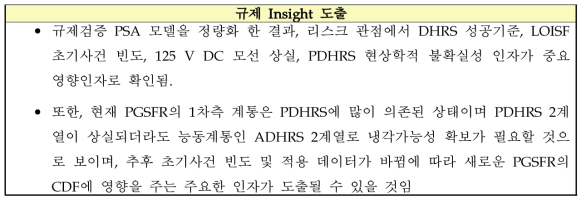 PSA 전산해석 모델 개발- 규제 Insight 도출