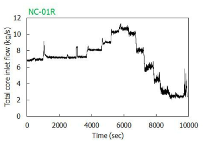 냉각재 노심입구 유량 변화(NC-01R)