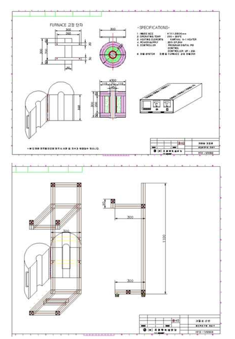 Furnace part 설계도