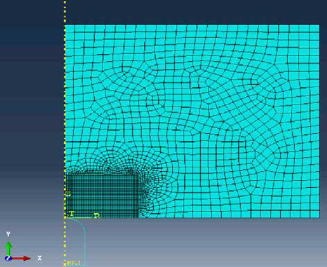 Finite element model of Single Pass Impact