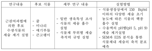 당해단계 기술개발 계획