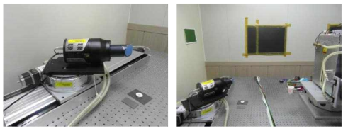 경사진 광섬유다발을 결합한 하이브리드 영상 검출기와 엑스선 발생기