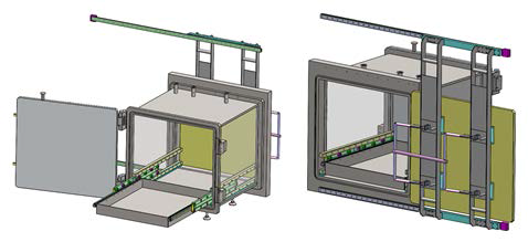 Ante-chamber 3D 설계 모델