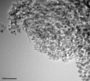 TEM photograph of tested at 900 ℃.