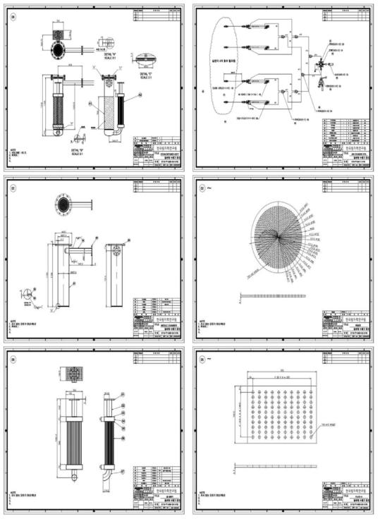 Detailed design of steam reformer.