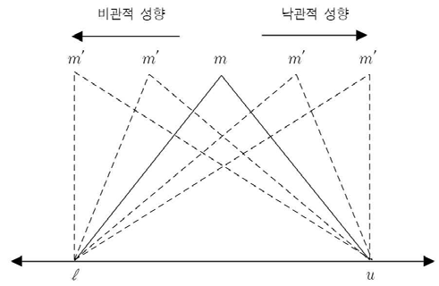 평가자 위험 태도의 전이