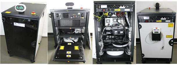 FO-LIBS Instrument rack.