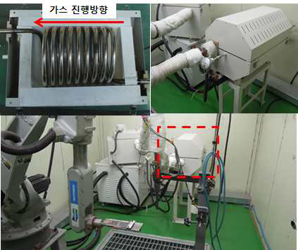 급속가열 히터 제작사진