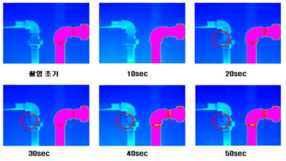 Thermography of Plumbing leaks