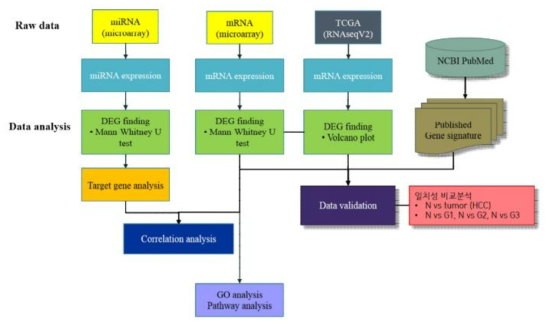 유전체 데이터 분석 흐름도