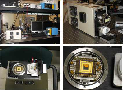 IR image system and [320x256]-FPA SML-QDIP chip.