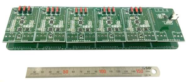 개발된 portable 멀티 채널 potentiostat